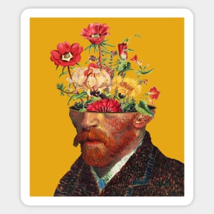 Mr.Vincent Vangogh Sticker